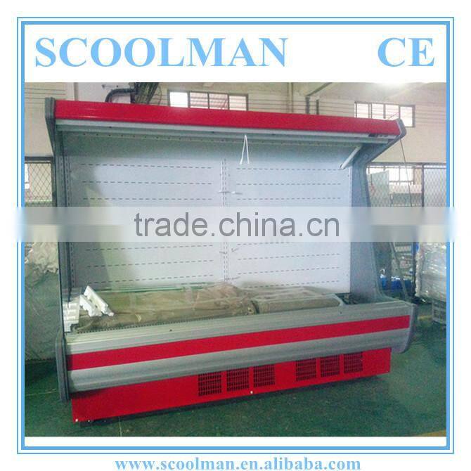 2.5 Meter Open Upright Refrigerated Display Cooler