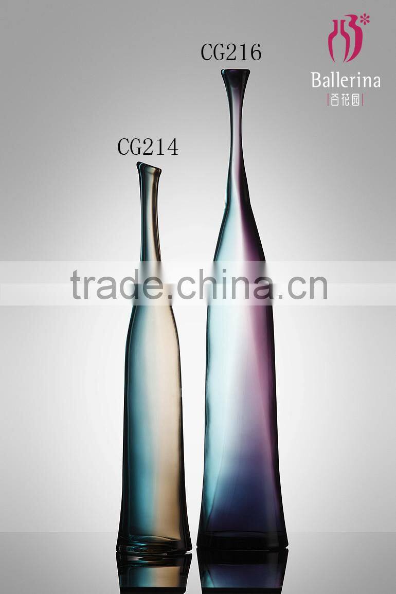 home decor hand blown antique glass vases