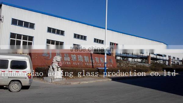 silk screen transfer printing ,ceramic silk printed glass with high quality glass factory qinhuangdao