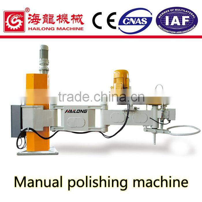 Granite slabs manual polishing machine stone polisher