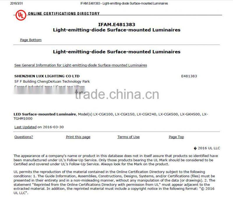 UL Approved #481383, Sports Lights, Copper Heat Pipe Design, Meanwell Driver, 5 Years Warranty, 200W LED Flood Light