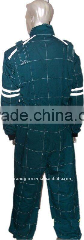 Eastern European style Workwear Coveralls with reflective tapes Chinese Supplier