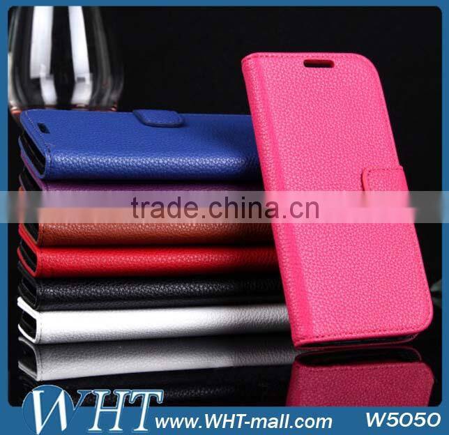 Leather Wallet Case For HTC M8, Purse Leather Case For HTC M8