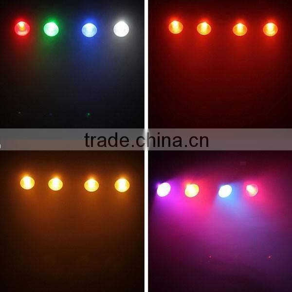 4pcs 30w 3 IN 1 rgb COB LED Par Kit Light Par 64 LED Par Bar
