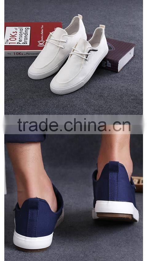New Arrival Style cheap Latest Design Men Canvas Shoes