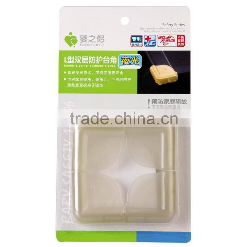 Babymatee Table Corner Guards Night Luminous soft and smooth silicone table corner cover