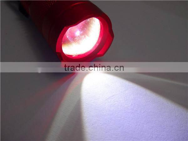 GS-9016 aluminum xml Q5 230lm outdoor most powerful pocket elastic led fleshlight with CE &ROHS