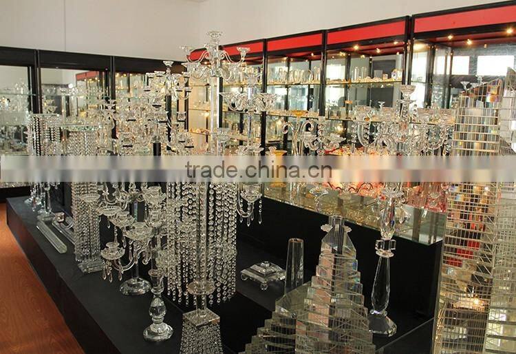 Clear crystal glass prism chandelier lamp pendants