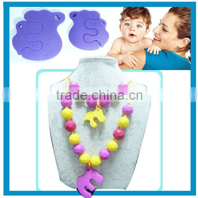 Siliocne Plastic Teething Ring/Teether Ring