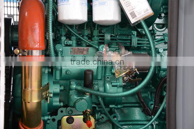 trailer/mobile silent diesel generator 50kw