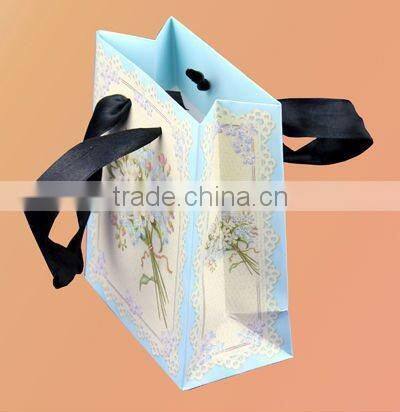 custom printed gift shopping paper bag