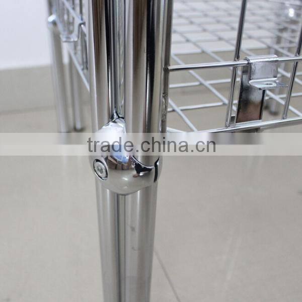 Metal storage wire mesh container