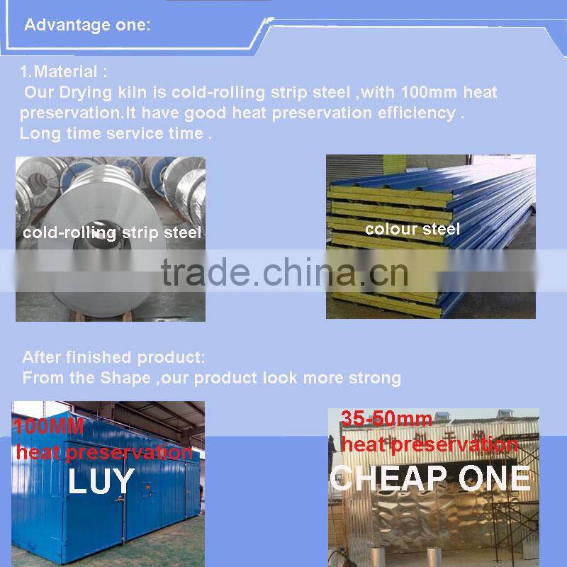 wood waste heating kiln drying wood equipment