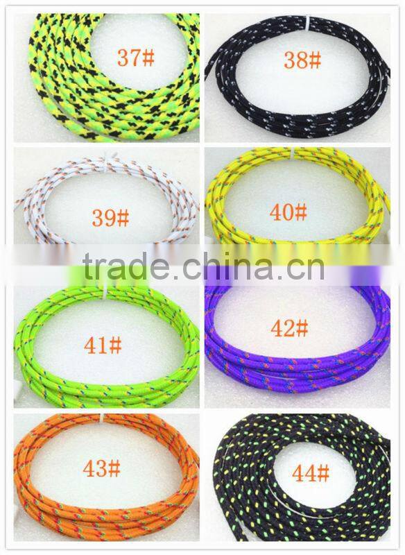Newest Colorful Metal Shell Braided Micro USB Charger Cable Cord for all smart phone