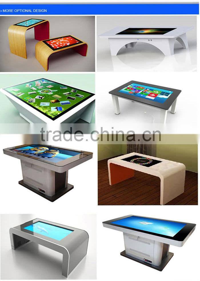 46 inch waterproof touch screen game/coffee table with Win7/8