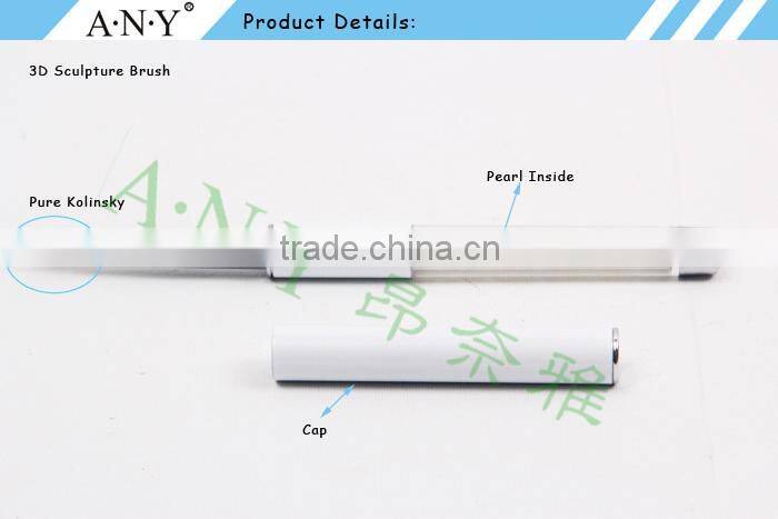 ANY Nail Art Design Care Pure Color Pearl Handle Pure Sable Nail Art Brush