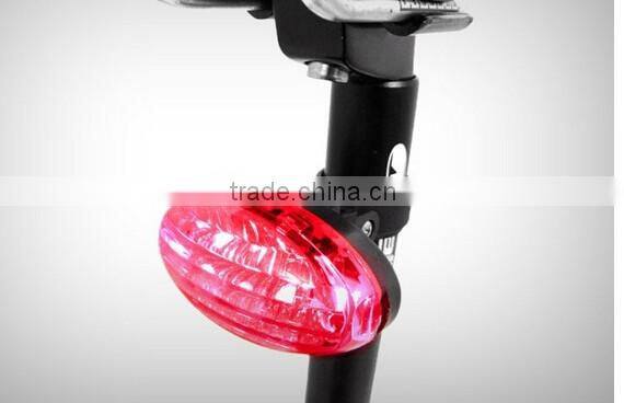 5LED bicycle rear light bike tail lights bicycle laser light
