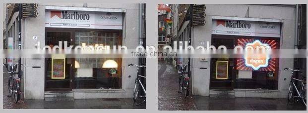 Magic window display Transparent glass LED screen display