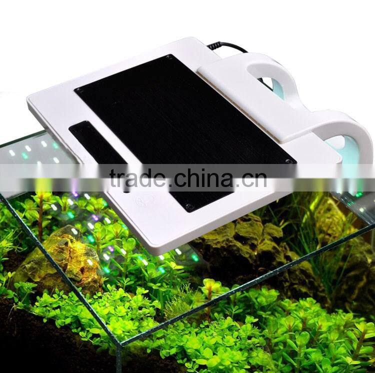 Factory sale mini glass skimmer color changing led light reef tank