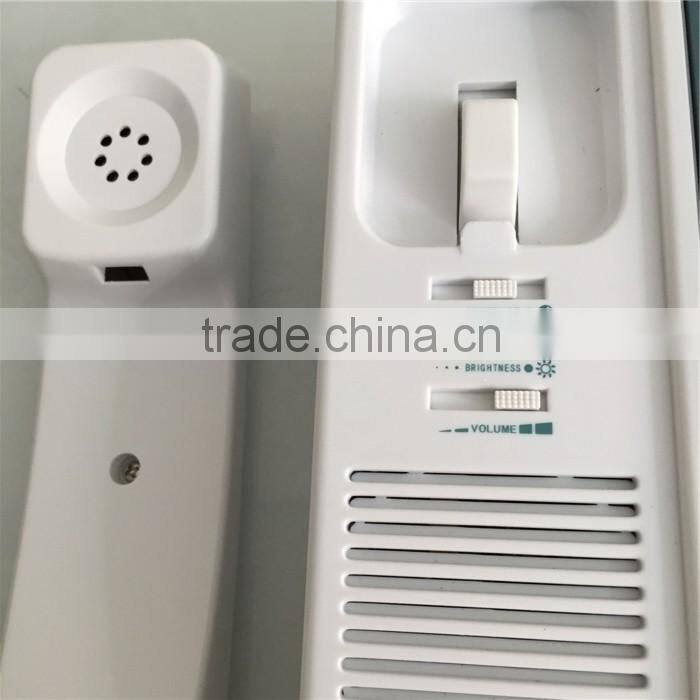 Home security alarm system 2.4G digital 4'' TFT wireless apartment video doorphone intercom home system ip video doorphone