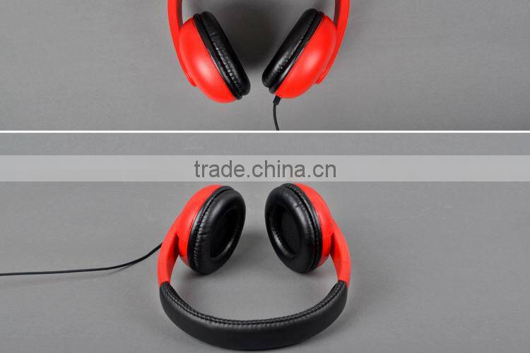 ULDUM computer headset headphone universal 3.5mm gold plug dj earphone headphone