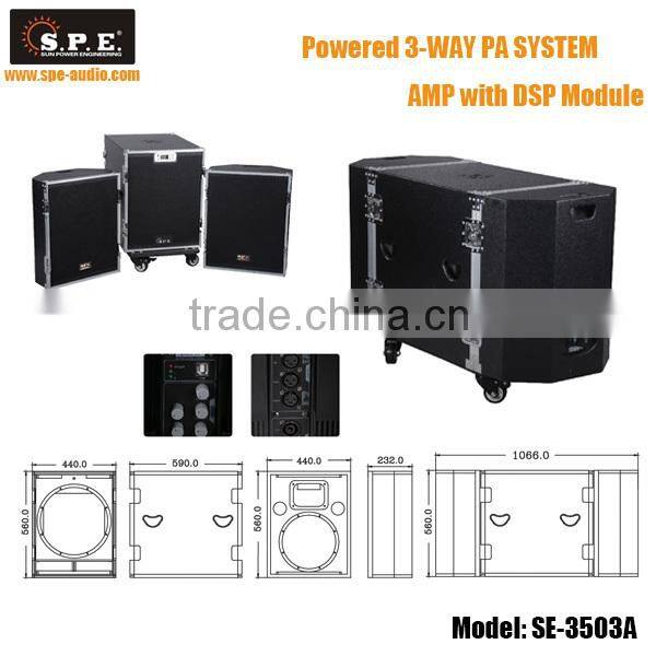 SPE AUDIO speaker managerment 2 in 4 out 3 in 6 out 4 in 8 out optional digital dsp audio processor