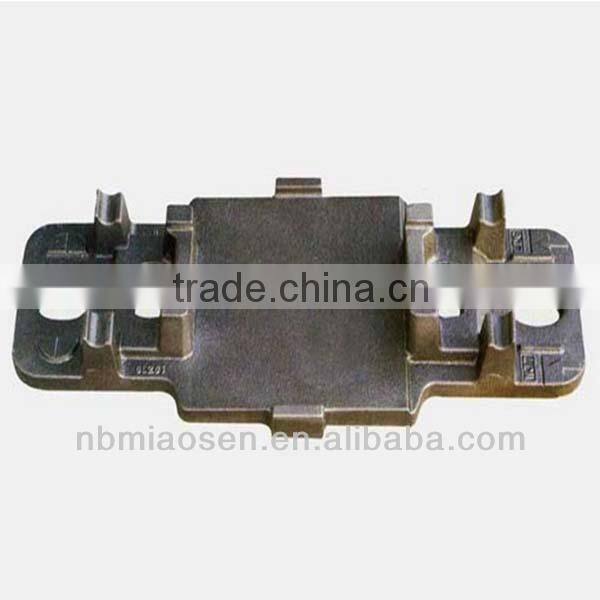 Silica sol casting handle