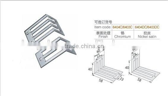 90 degree spring bracket metal wall shelf support furniture shelf bracket made in China