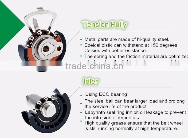 Best price OEM MD356509 mitsubishi pajero tensioner pulley