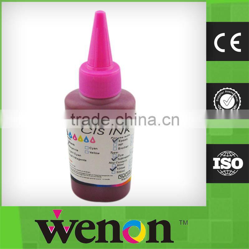 6 colors dye sublimation ink for Epson