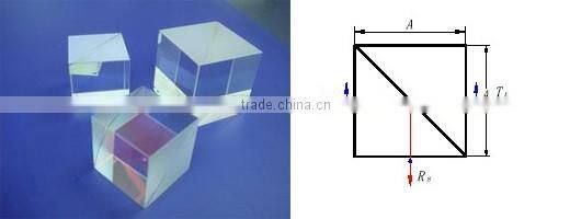 Custom made Narrowband Polarization Beam splitter glass