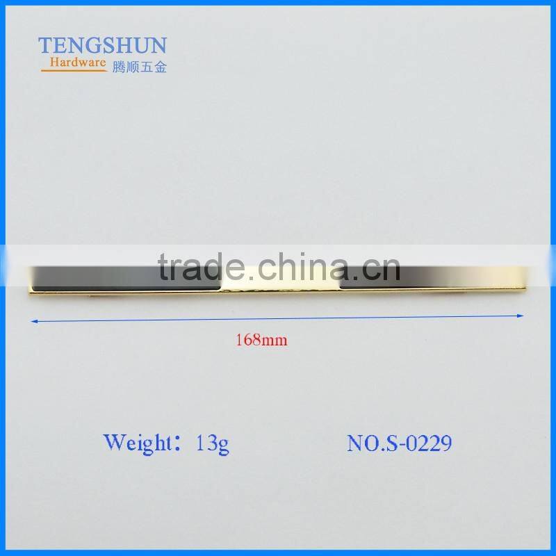 concise zinc alloy side clip for purse oem metel accessories for purse or shoes