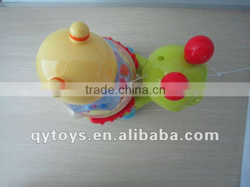 2013 Hot sale Educational ring-ring blinking snail toy Baby Toy For Sale