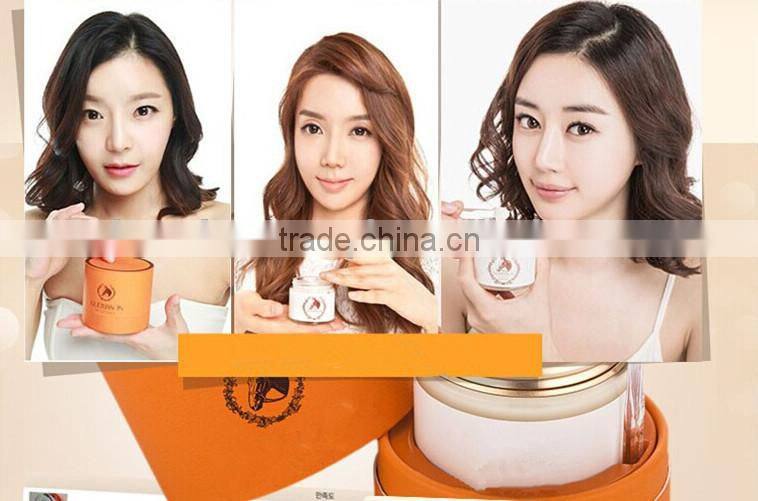 Hot Sale Skin Care Natural Whitening Moisturizing Face Beauty Cream, Horse Oil Cream