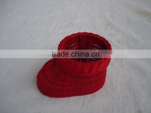 Lovely boot shape colored unique pencil holder