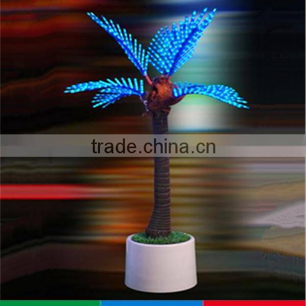 indoor decorative led bonsai palm tree light
