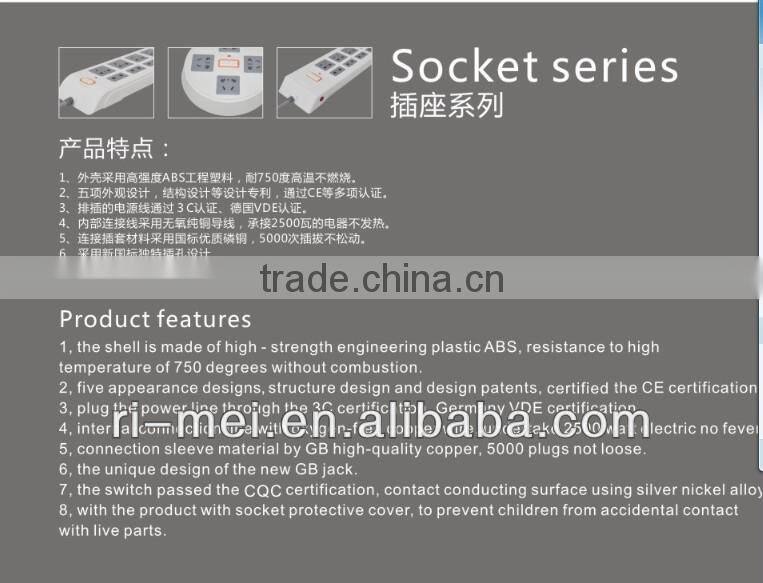 power socket new styles of products plug base