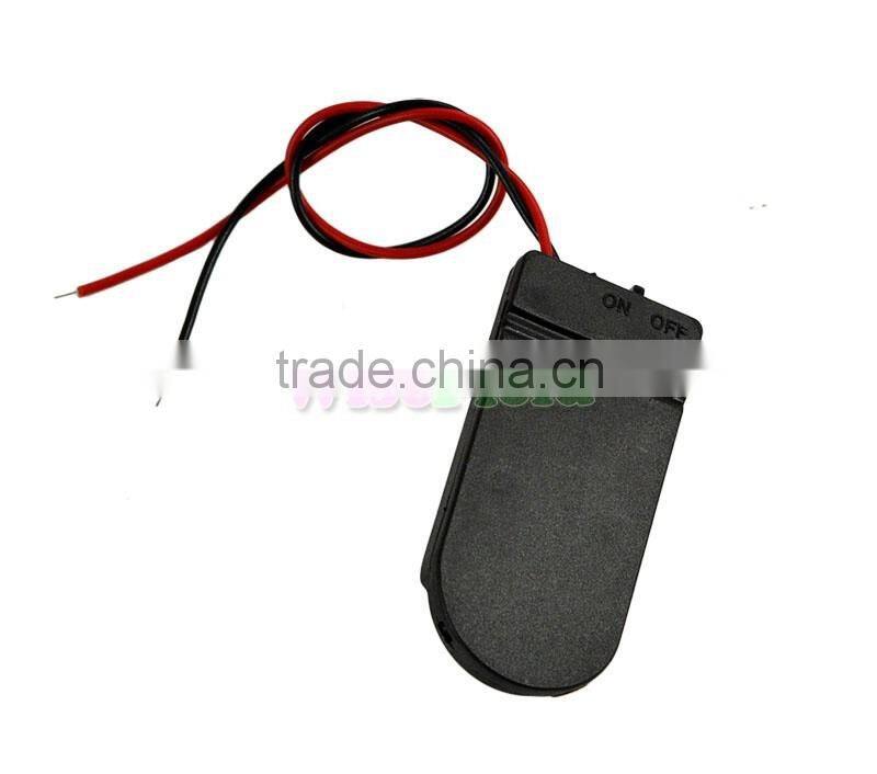 5 x 6V battery button cable switch box case coin cell holder