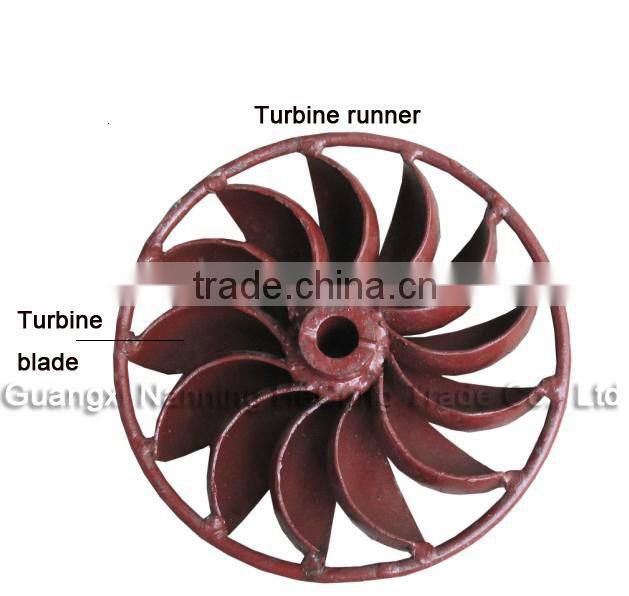 Water turbine generators for home use / Small water turbine generators