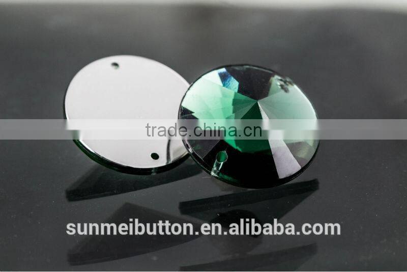 Flat back Crystal Rivoli Acrylic Rhinestone