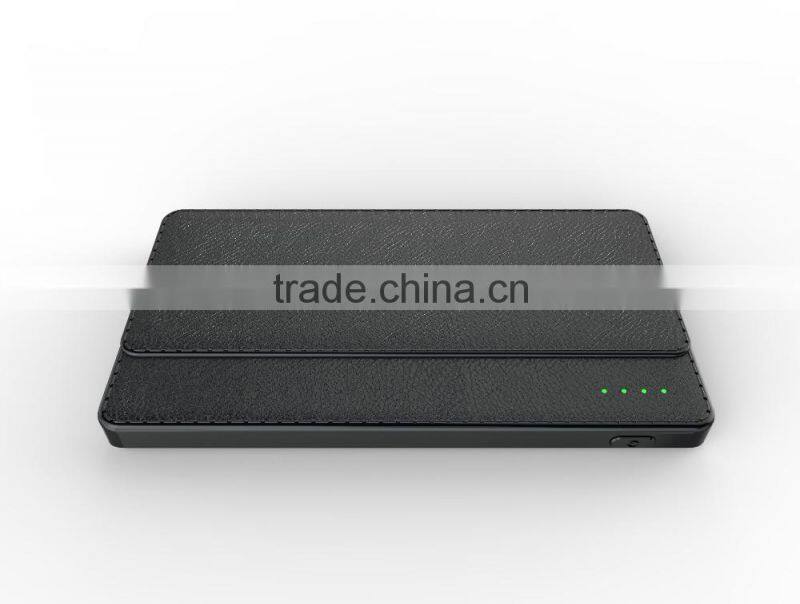 New Credit Card power bank 10000mah power bank pack portable external battery backup charge for Android Devices charging
