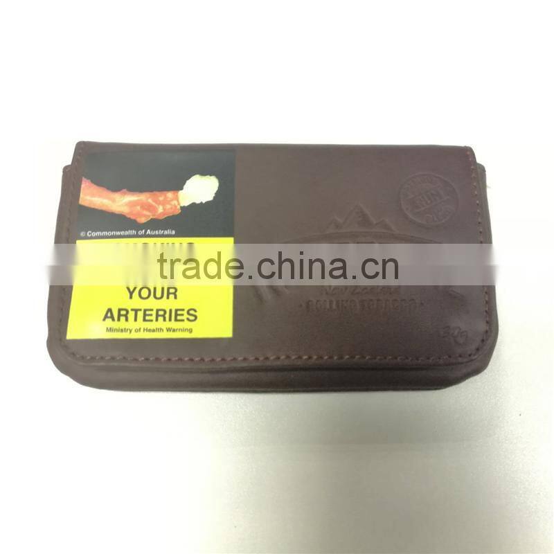 High quality tobacco pouch with zipper factory wholesale