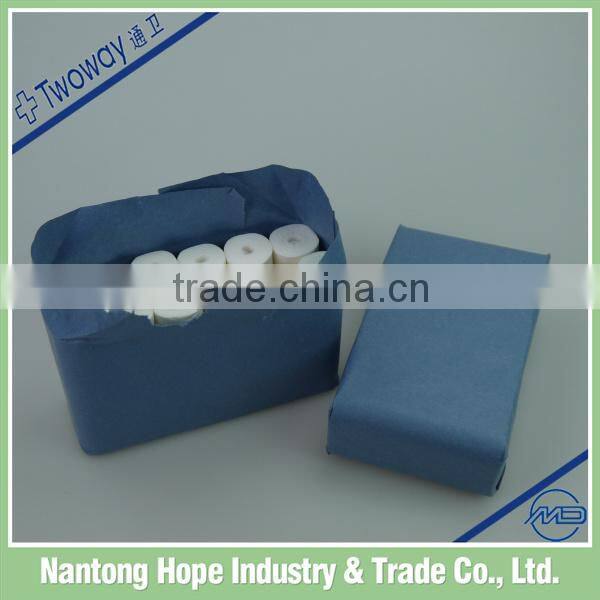 12" x 12" 12ply medical sterile laparotomy sponge with blue loop