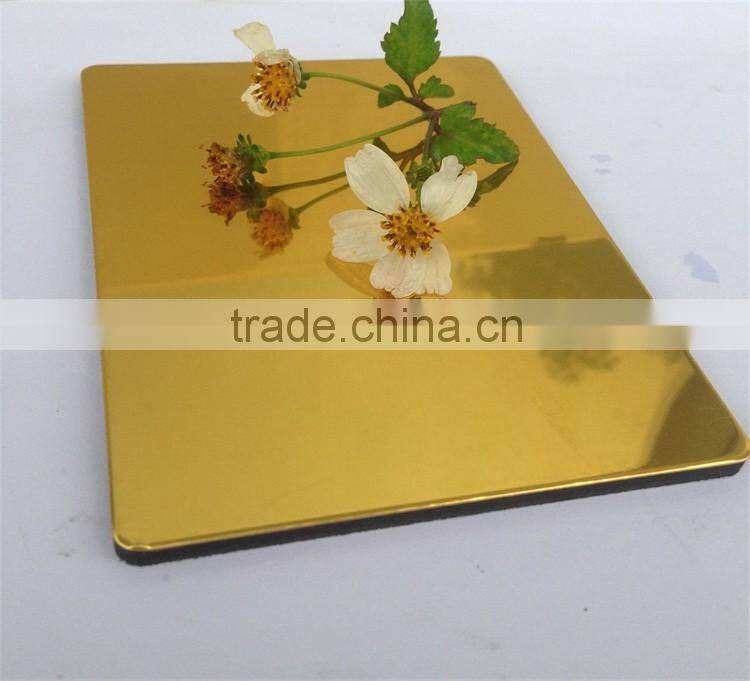 waterproof plastic wood composite sheet interior design acp sheet