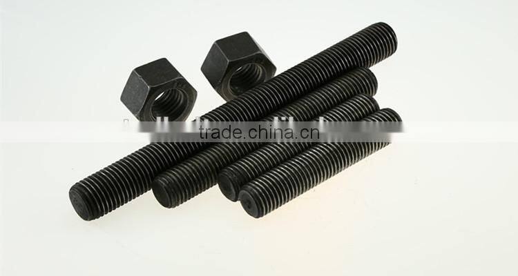 Stainless steel M24 1Cl8.8 plain half threaded UNF b7 high strength threaded rod
