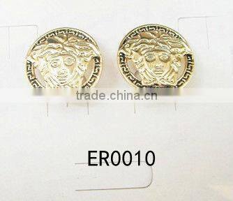 Coin earring designs for women gold earring with competitive price