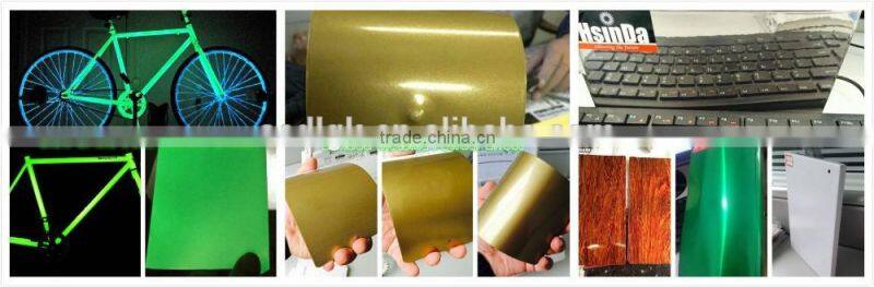 Economical heat transfer wood effect polyester powder coating