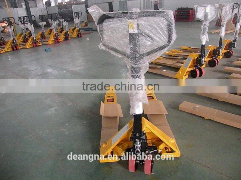 3 ton pallet truck BJS made in China 3000kg hand pallet truck