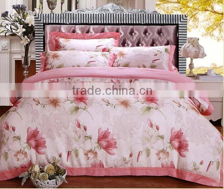 100% satin jacquard princess Bedding set