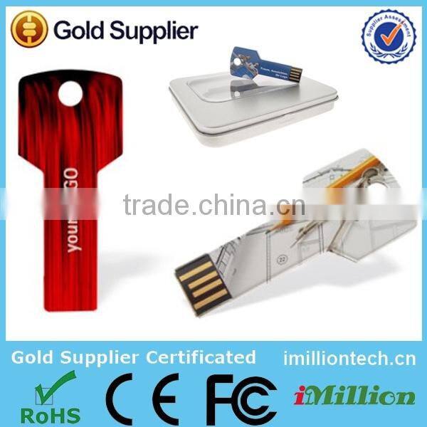 Shenzhen Factory Promotional Gift USB Stick Key